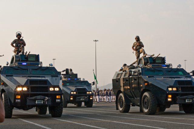 Saudi Arabia military parade