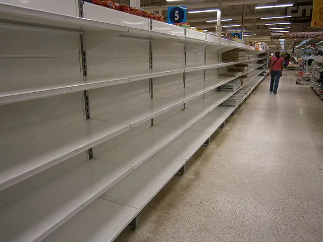 Venezuela is a totalitarian dystopia. There are shortages of food and essential items, as the Maduro government lead's its people into the abyss.