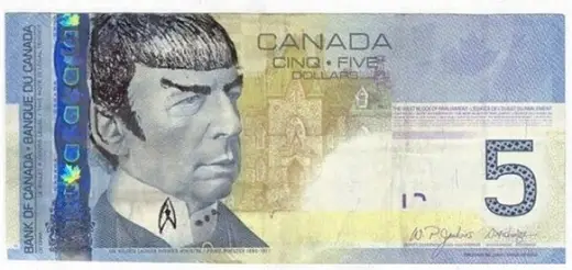Canada Central Bank - Spock - Spocking Money - Spocking Canadian Money