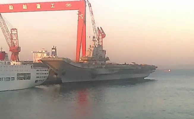 New Chinese Aircraft Carrier