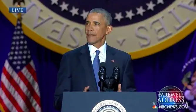 Obama Farewell Speech