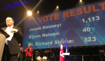 LANDSLIDE - Jason Kenney Winner Of Alberta PC Party Leadership Race