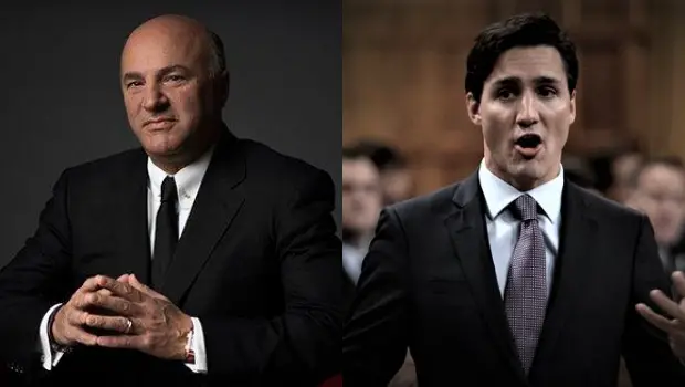Kevin O'Leary Calls Trudeau A Disaster, Rips His Economic Decisions