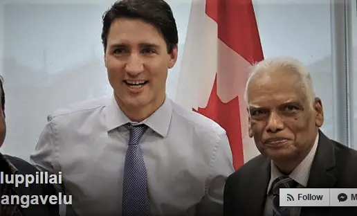 Trudeau Takes Picture With Former VP Of Terrorist Group