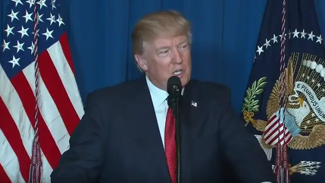 Trump Statement on Syria Missile Strikes
