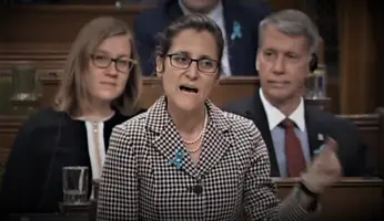 Globalist Chrystia Freeland Grilled In QP On Broadway Tickets For Bankers