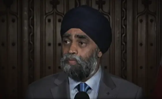 Conservatives To Introduce Non-Confidence Motion On Harjit Sajjan