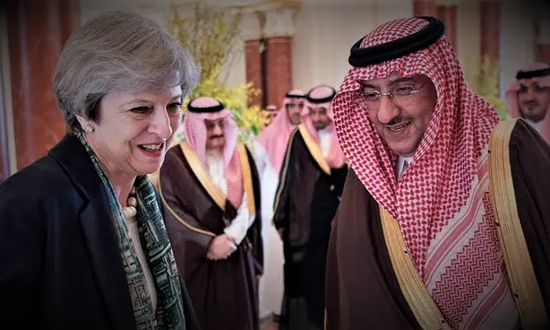 Theresa May Hiding Report Into Saudi Arabia's Financing Of Terrorism