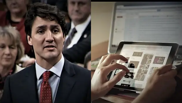 Trudeau Planning INTERNET TAX