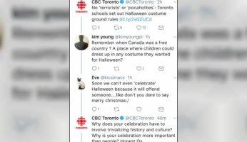 CBC News Lectures Canadians About Halloween On Twitter
