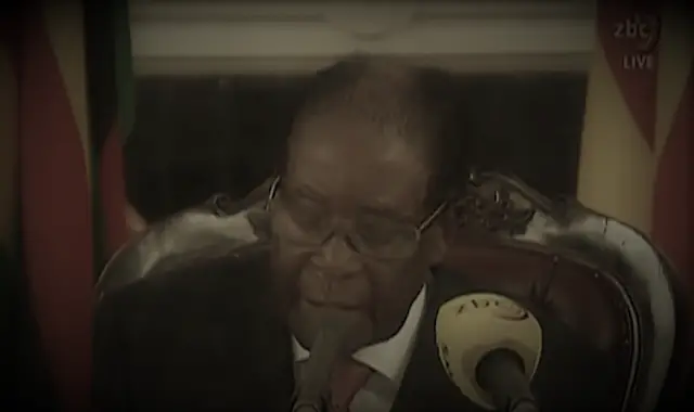 Mugabe Refuses To Resign In Defiant Speech