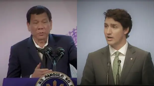 Philippines President Duterte Rips Trudeau For Drug War Criticism