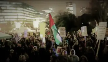 Palestinian Rally Vancouver