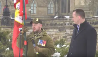 Canadian Veterans Protest