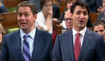 Conservatives lead Trudeau Liberals