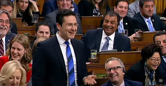 Pierre Poilievre House Laughter