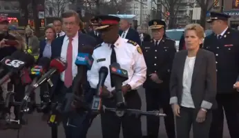 Toronto Authorities Attack Press Conference