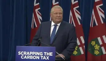 Doug Ford Scrapping Carbon Tax