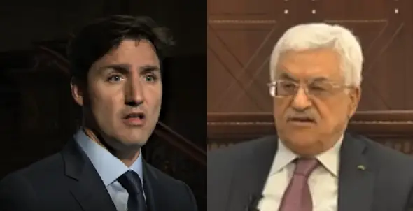 Trudeau Palestinians Saudis