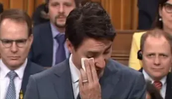 Trudeau Crying