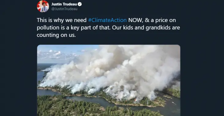 Trudeau Climate Action Fraud