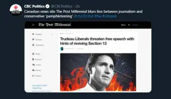 CBC Bias The Post Millennial