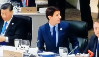 Trudeau Looks Lost G20