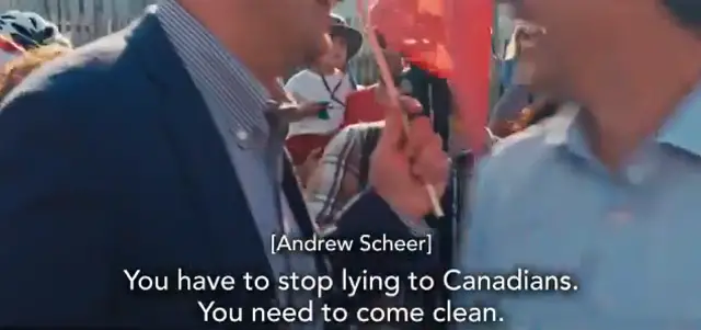 Scheer Tells Trudeau Stop Lying To Canadians