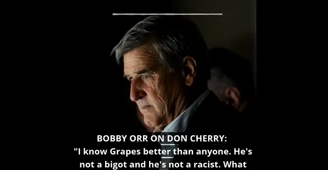 Bobby Orr Don Cherry