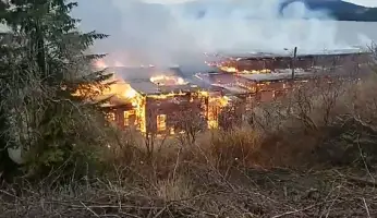 CN Rail Building Fire
