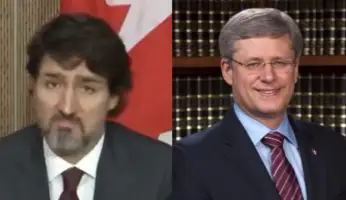 Trudeau Blames Harper Again
