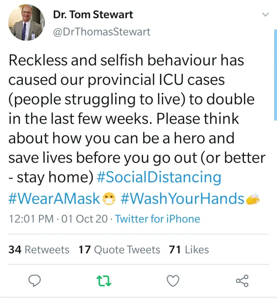 Dr Thomas Stewart Hypocrite