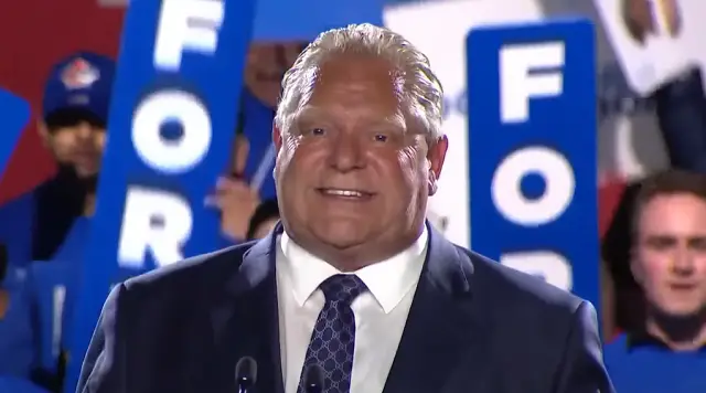 Doug Ford Ontario Election Results