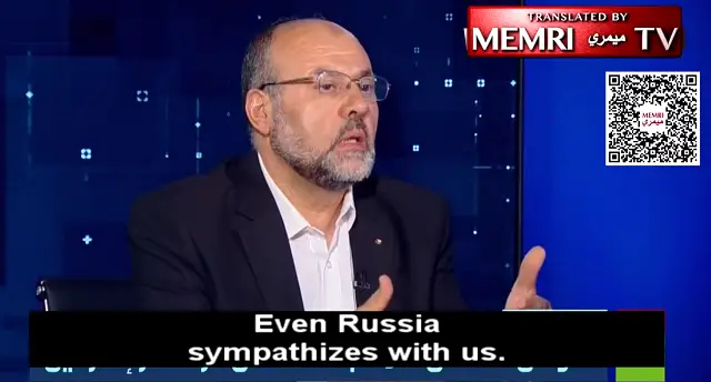 Speaking On Russian State TV, Senior Hamas Official Says 